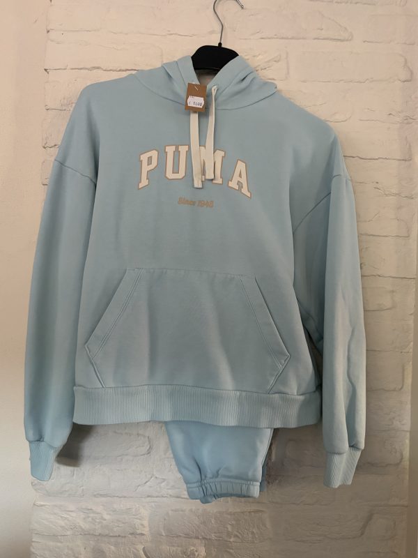 2-delig lichtblauw puma pak