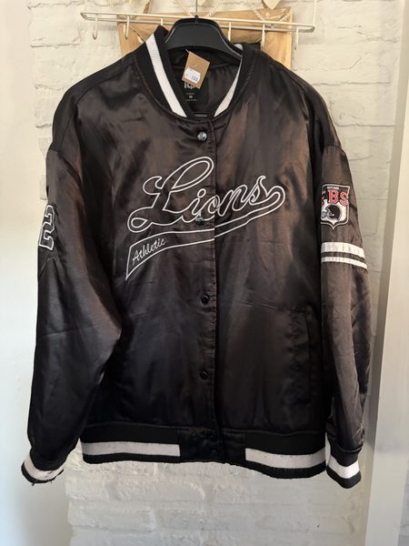 Zwart Baseball jacket “Lions”